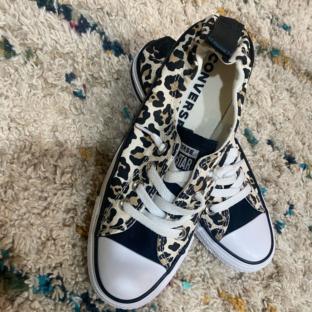 Leopard Converse NWOT